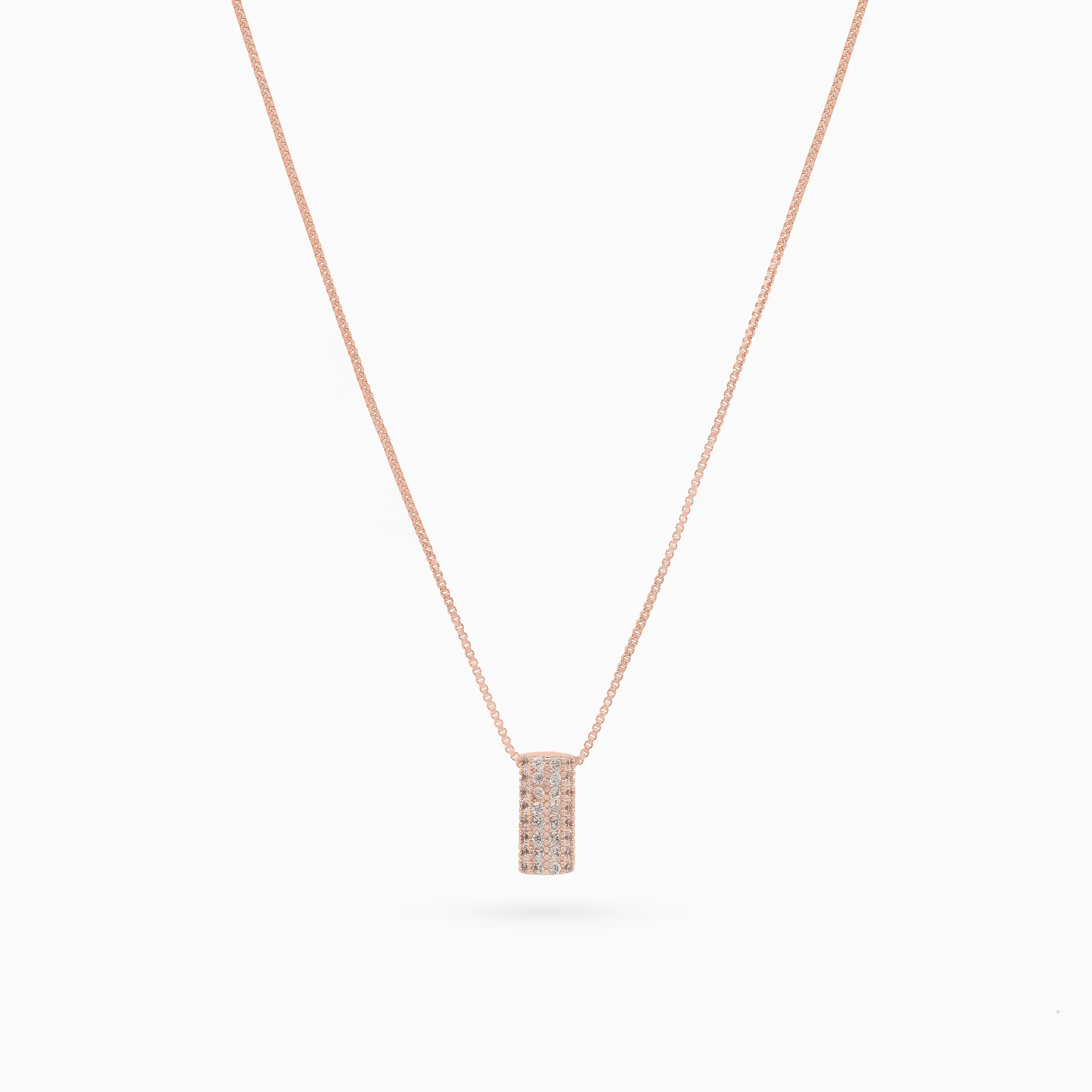 Sparkling Solitaire Necklace - Image 2