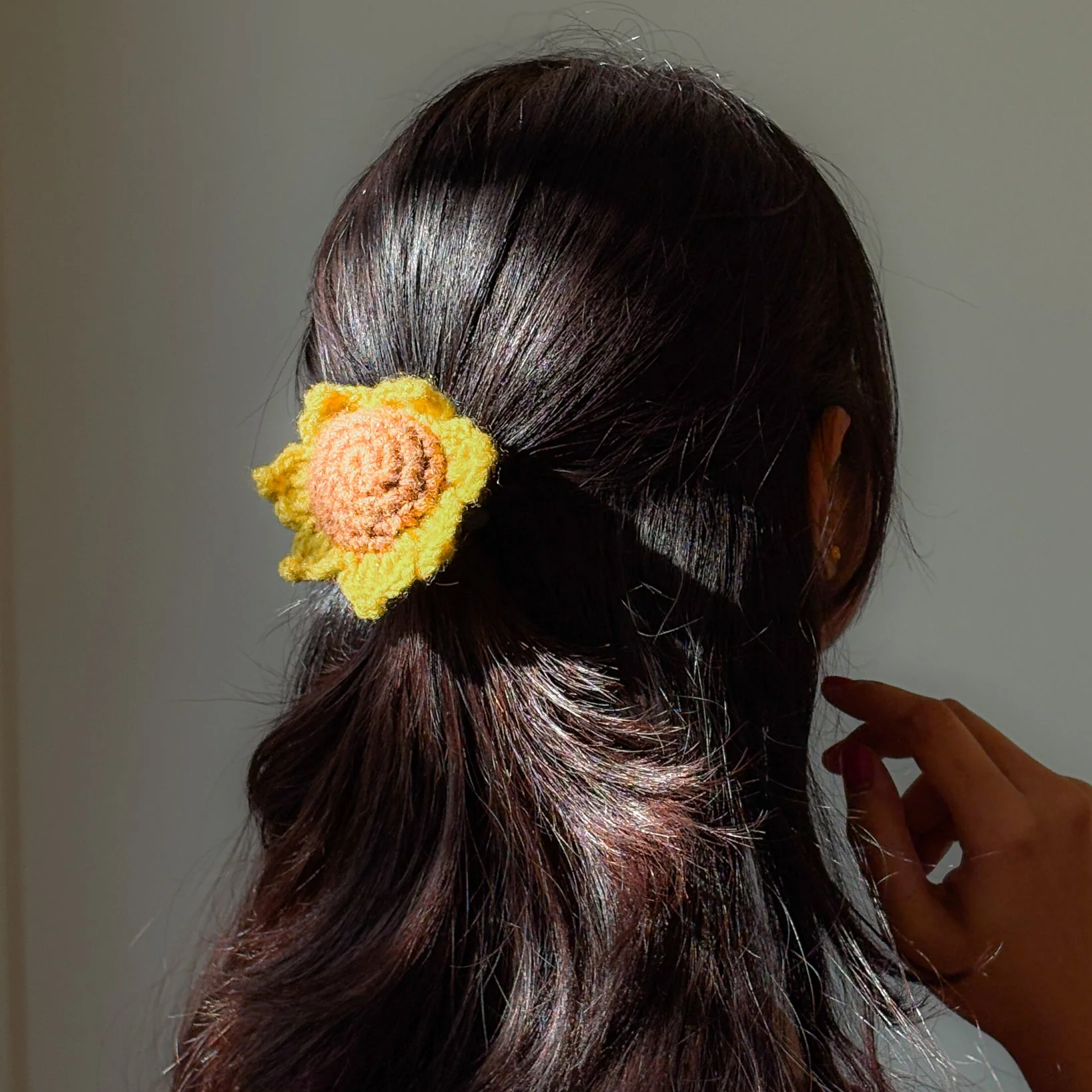Sunflower Hair Rubber Band - Image 4