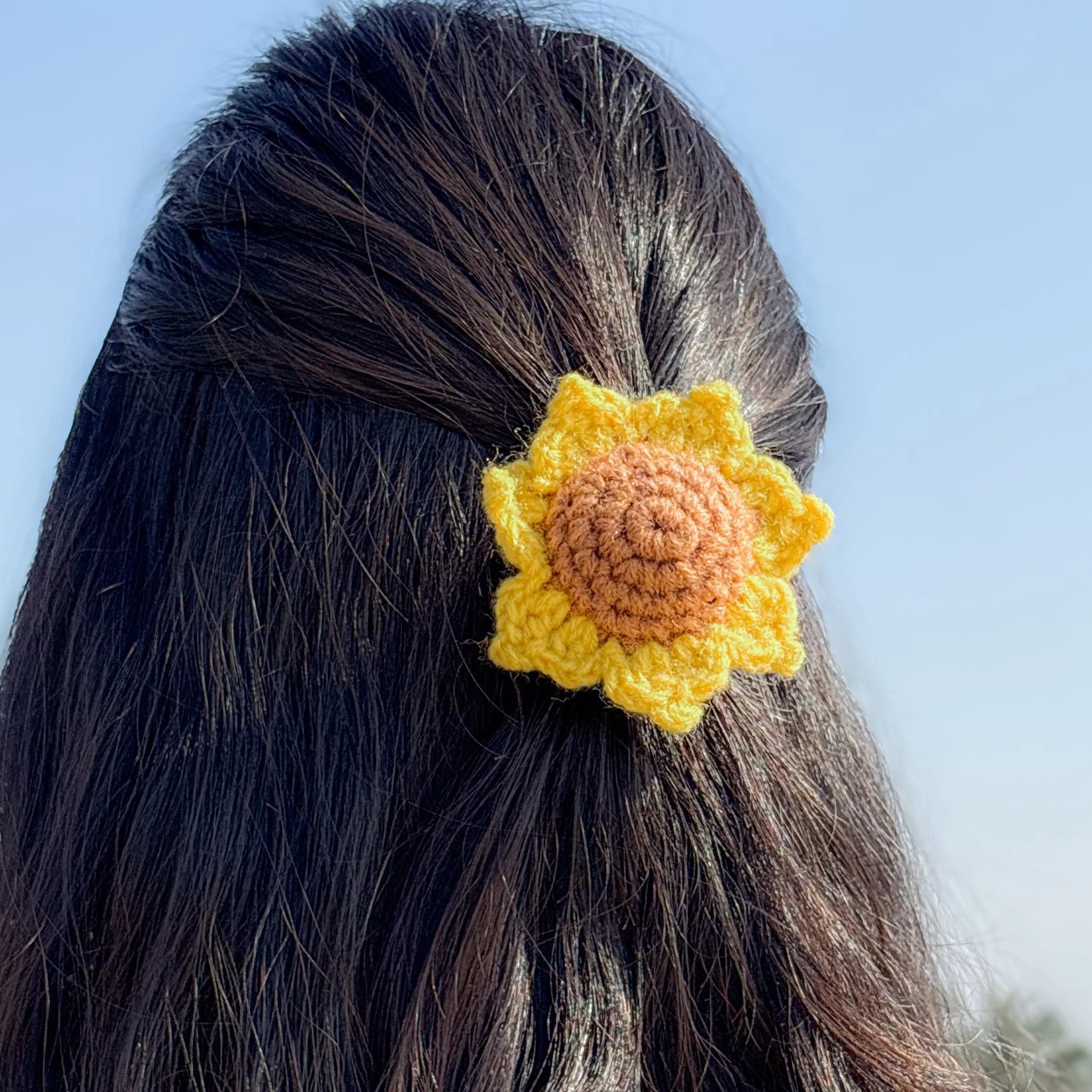 Sunflower Hair Rubber Band - Image 5